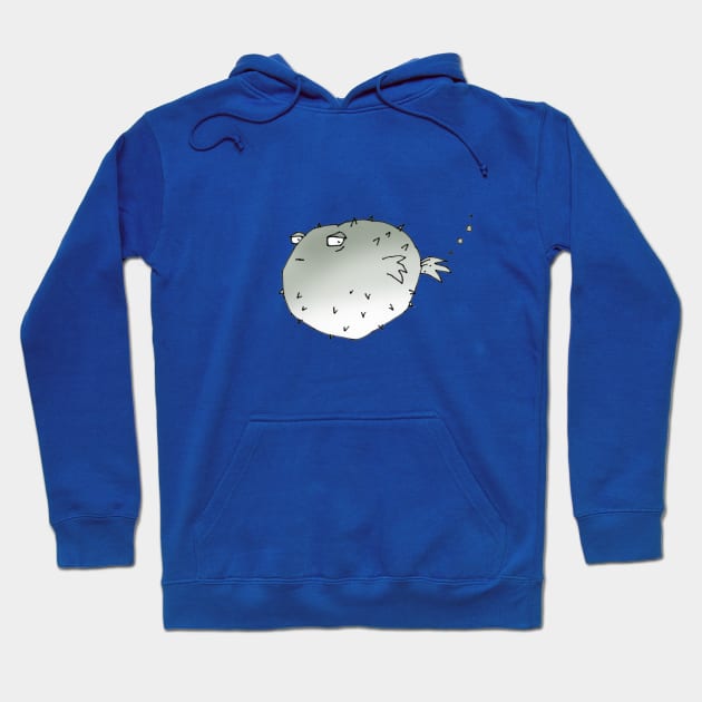 puffer fish Hoodie by vectormutt